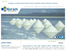 Tablet Screenshot of noramventures.com